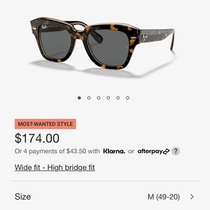 Ray-Ban State Street Tortoise sunglasses